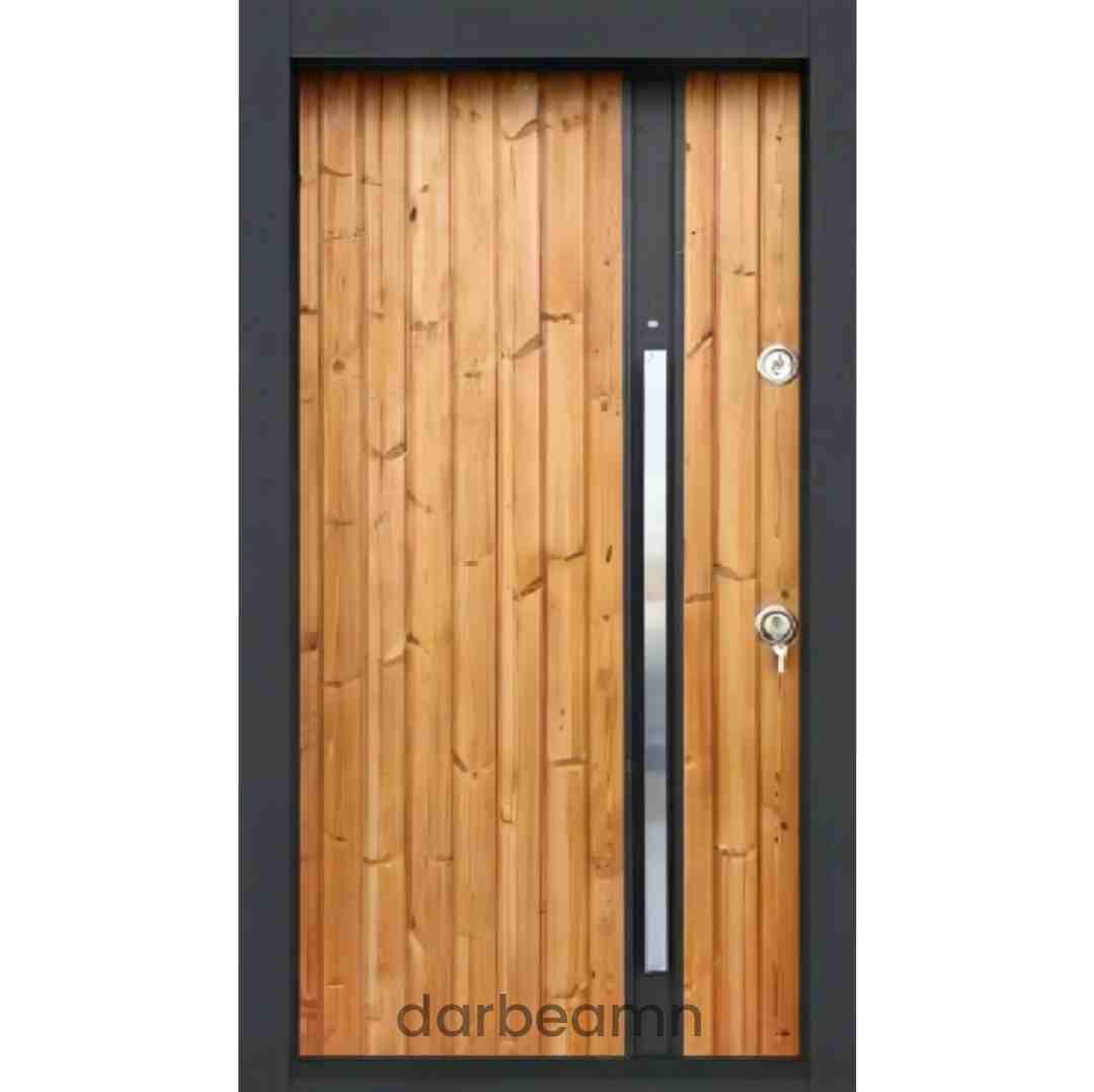 درب ترموود ضد سرقت مناسب خانه های ویلایی کد vd11